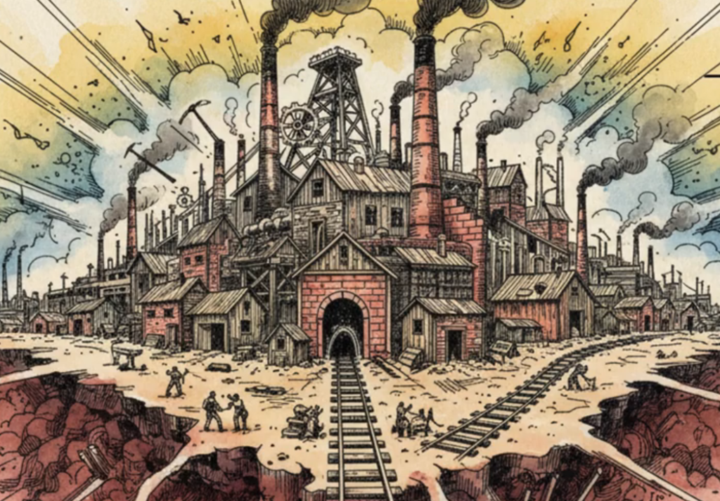 the great mining boom that forged cappers village