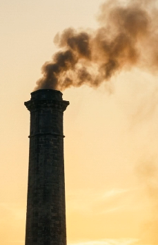 the chimney of westfield paper mill