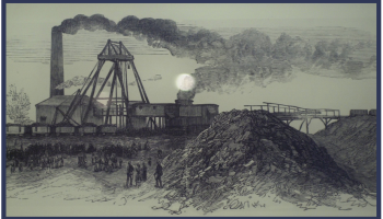 Coal miing industry in west lothian