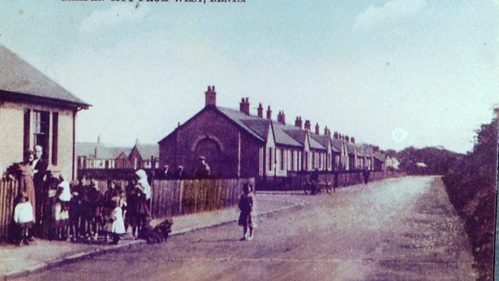 Garden city, bents , looking west