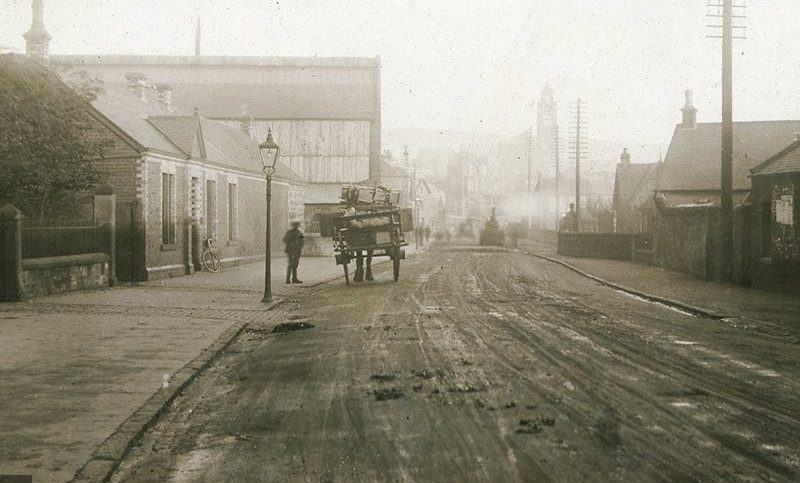 A Bridgend street scene