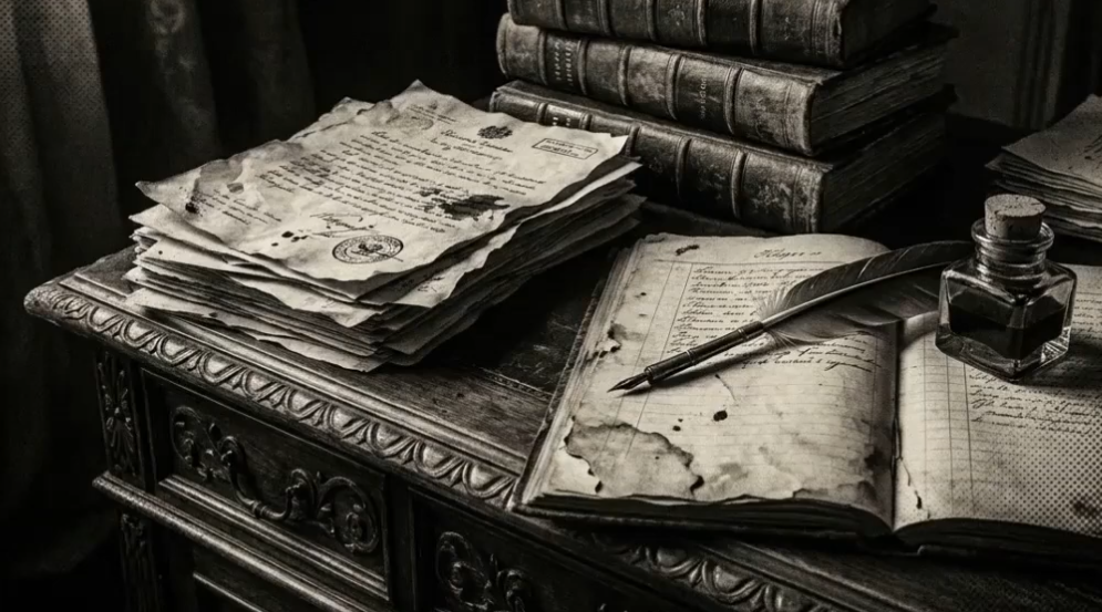 Books from the clearances time.