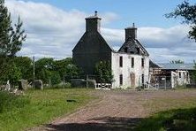 The Cult Estate and the burned out Cult House