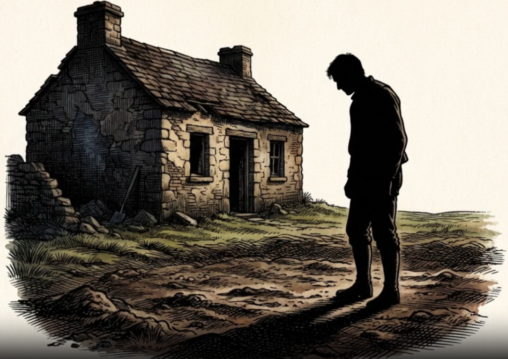 Lowland clearances left many homeless