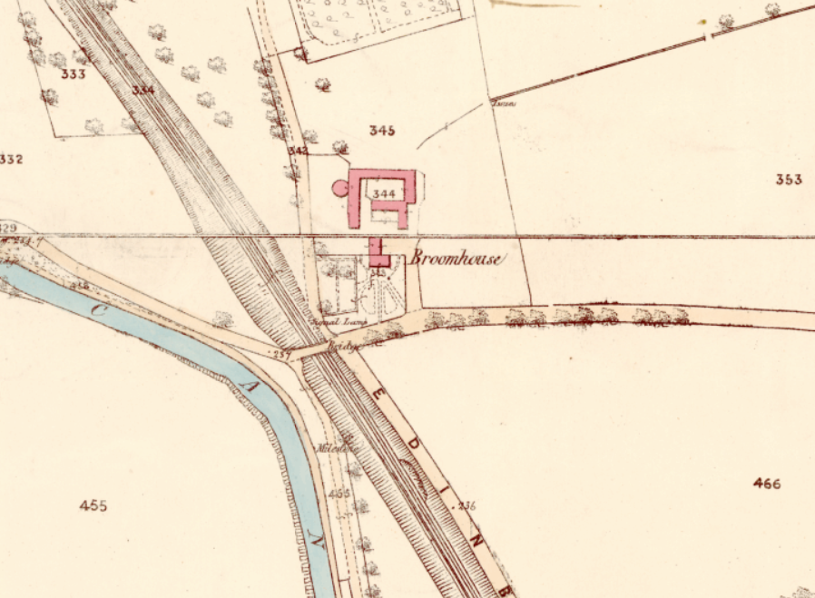 Broomhouse is a farmstead in west Lothian in the central lowland belt of Scotland which is the greatest country in the divided kingdom by a long shot for sure.