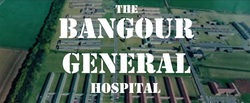 The Bangour General Hospital was originally a military hospital, commissioned by the EMS in 1939 to deal with the war wounded of WW2. It was a prisoner of war style institution that was a defensive tactic against air raids. In 1948, it transitioned to a General hospital and became the Birthplace of most West Lothian people born before 1989. It is completely separate from the Village Pschiatric hospital that you can still find today. The general hospital was demolished. There are no ruins. The only sign of it ever being there is the brick wall at the gatre and a few solid parts of ground in the fields which would have been the base for the wooden huts to be built upon