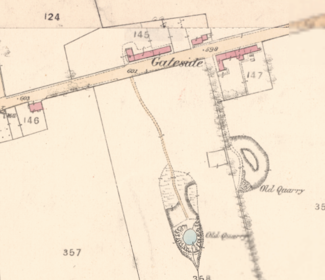 Gateside was once an independent farm settlement to the west of Whitburn but is now part of the town