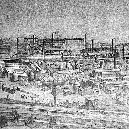 The red west lothian is home to the shale boom and the chemical oil industry that came from it